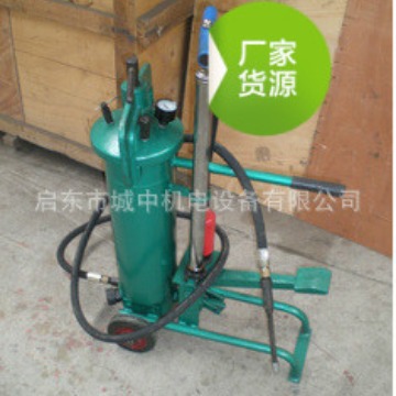 JRB-X3型脚踏踩润滑泵便携式设备打黄油轴承座补脂气压装置