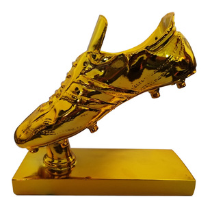 Manufacturer Customized Golden Boot Trophy, World Cup Football Fan Supplies, Football Game Award Supplies, Export Hot-Selling Products