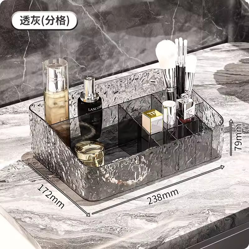 化粧品収納ボックス防塵透明デスクトップドレッシングテーブル口紅スキンケア製品収納ラック|undefined