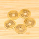 Factory wholesale five emperor money antique copper metal crafts coins brass five emperor money copper coins antique copper coins