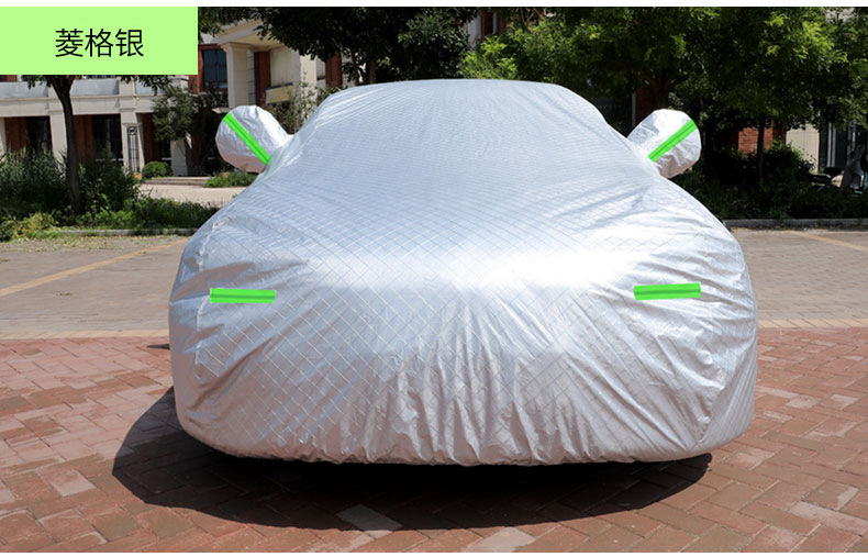 in stock Car Clothes Full Cover Four Seasons Universal Thickened Cotton Waterproof Anti-hail Sunshade Sunscreen Car Clothes Car Cover