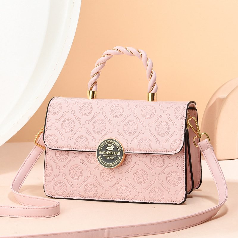 Nuevo bolso de mano de hombro suave, bolso de tramo inclinado, bolso de moda coreano, bolso de comercio exterior, bolso de mujer, fabricantes 2025