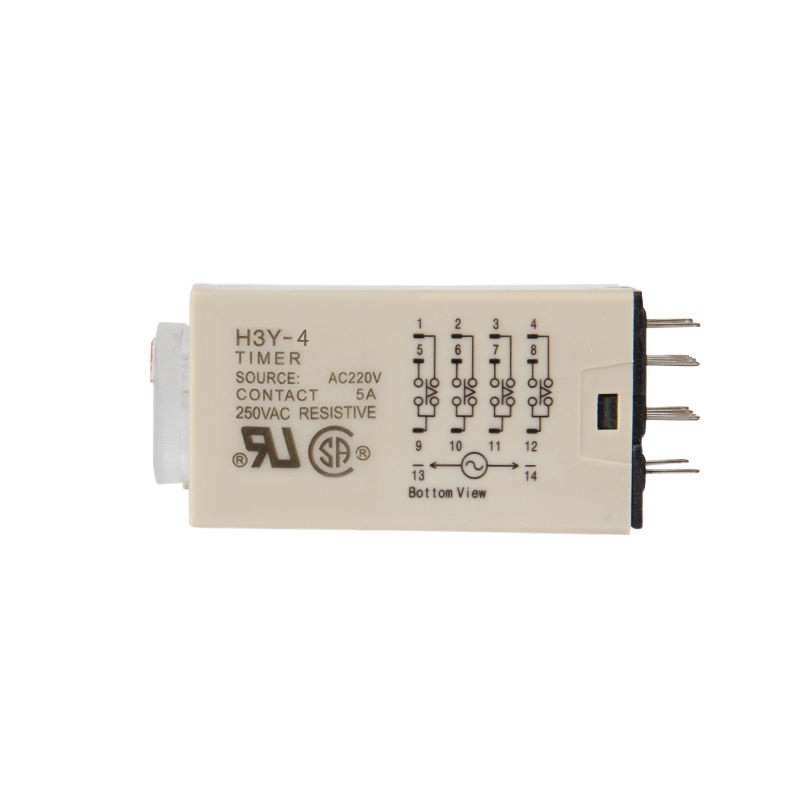 批发通电延时继电器H3Y-2/H3Y-4小型时间继电器8脚AC220VDC24V12V