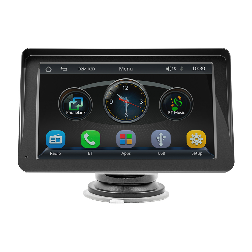 Transfronterizo de 7 pulgadas portátil Bluetooth coche reproductor MP5 coche máquina interconexión carplay pantalla de control central navegación del coche