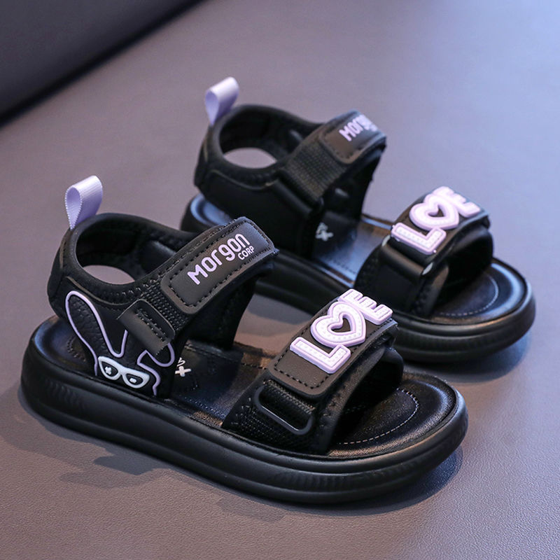 Sandalias para niños zapatos de playa para niñas 2025 nuevo verano suave antideslizante zapatillas deportivas para niñas zapatillas frías para bebés