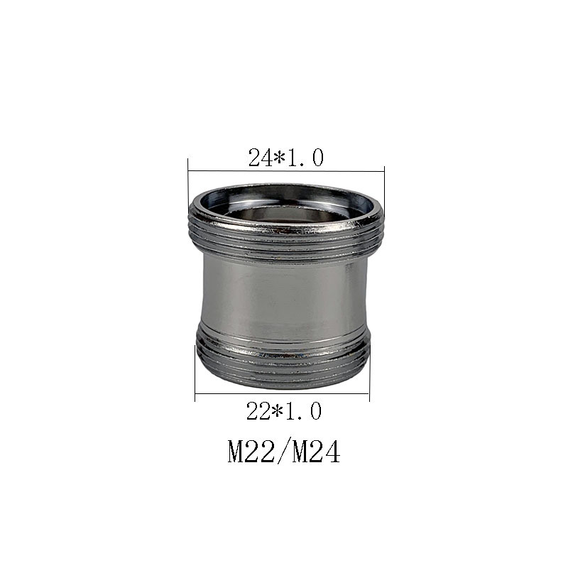 Adaptador purificador de agua de grifo Boquilla DE AGUA Bubbler 22 boquilla fina 4 puntos cabezal de ducha de dientes gruesos Alambre de alineación reductora 24 cobre