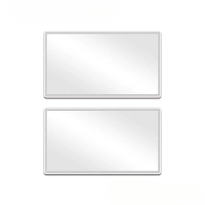 Sun visor rearview mirror universal car interior accessory, passenger - default-item-2-pack-small-size