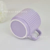 Vertical pattern mug-purple