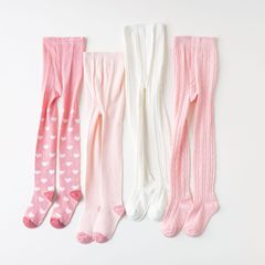 棉質打底褲女童連褲襪跳舞襪春秋冬款無縫拼接廠家跨境兒童褲