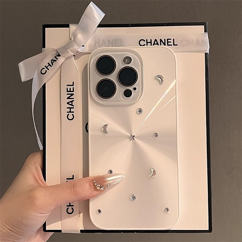 [화이트] 오로라 + 입체 라인스톤