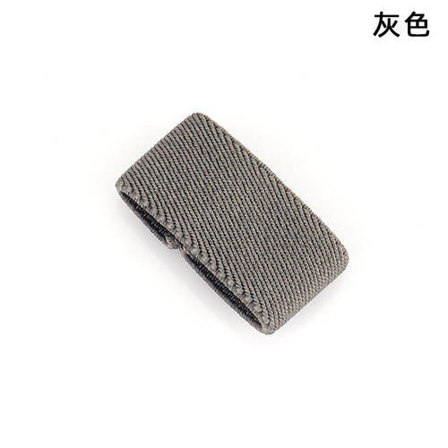 New thickened waistband elastic ring multi-color twill elastic fixed trouser belt finger ring manufacturer wholesale