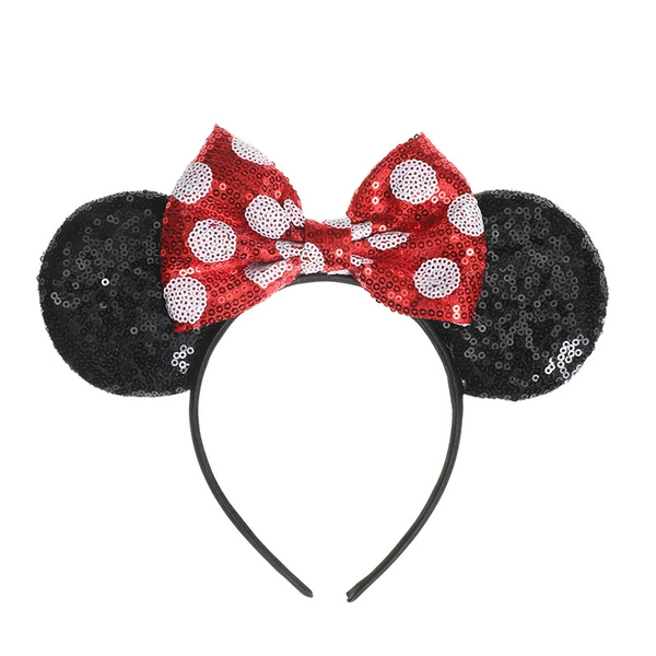 Black+red and white dots