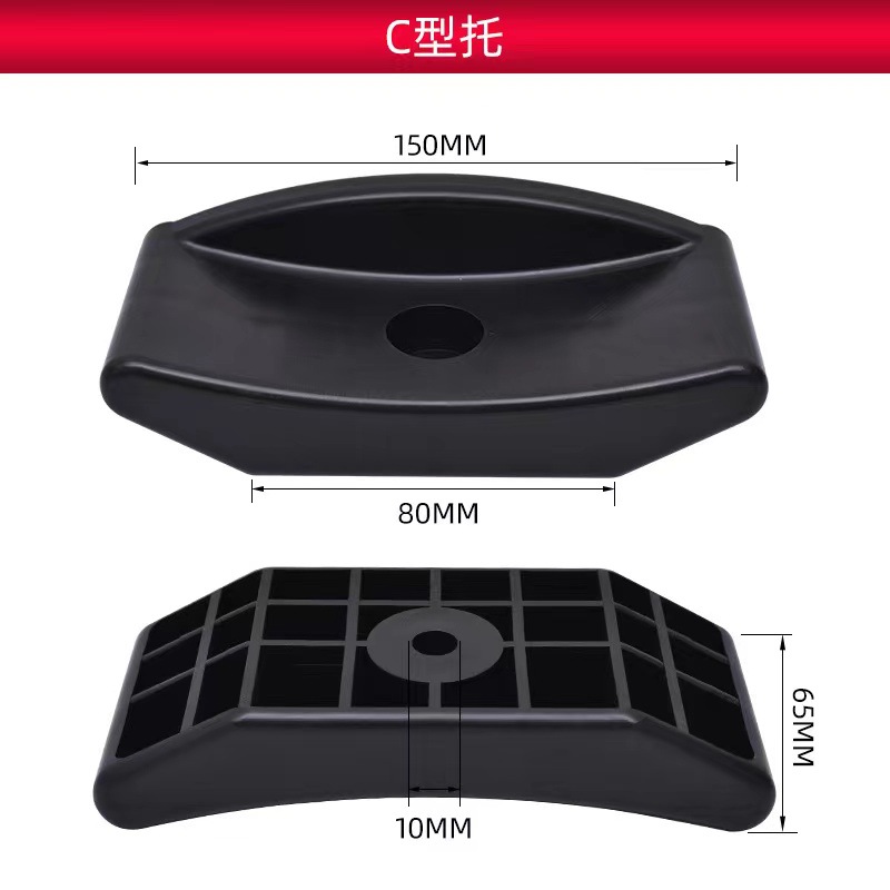 [Transfronterizo] accesorios para equipos de fitness mancuerna Hollow M8 M10 goma dumbbell rack buffer mancuerna soporte plástico