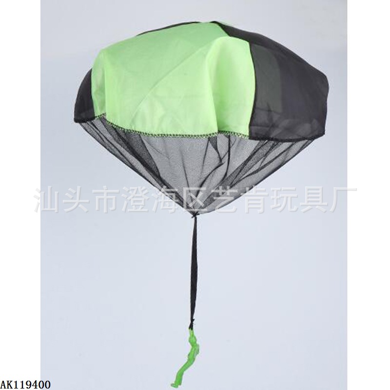 녹색 낙하산 장난감