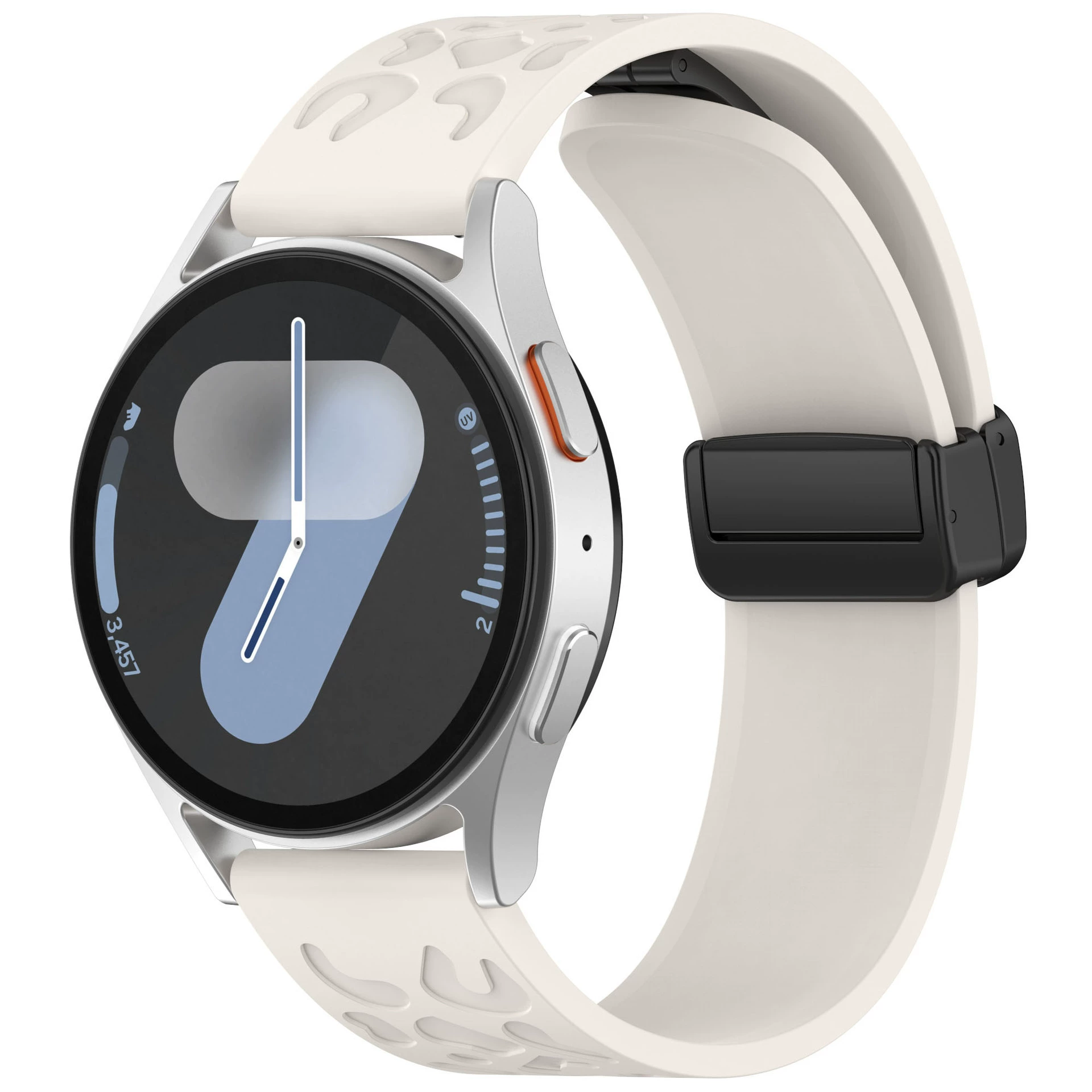 Подходит для Samsung Galaxy Watch7654 Leopard Magnetic Blockbusbus TPU ремешок Huawei GT5 Jiaming ремешок