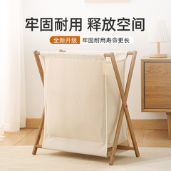 北欧の楠竹の汚い服のかごは折り畳み式の洗濯かごの汚い服のかごのヨガマットの収納かごの大きいサイズの汚い服の収納かごができます。