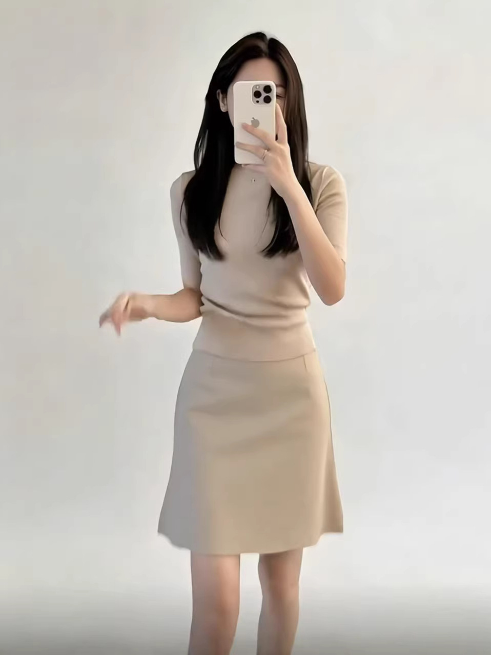 【现货】缎面半身裙女2026夏季新款高腰显瘦包臀裙性感辣妹短裙子