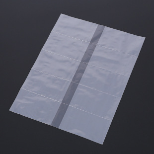 Spot Plastic Bag Pe Ten Grids Bag Transparent Conjoined Bag Protection Anti-Scratch Jewelry Hardware Packaging Bag