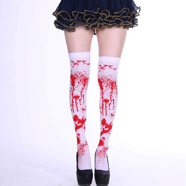 Calcetines de Halloween, esqueleto negro, calcetines de pascua, calcetines de sangre, calcetines de vampiro