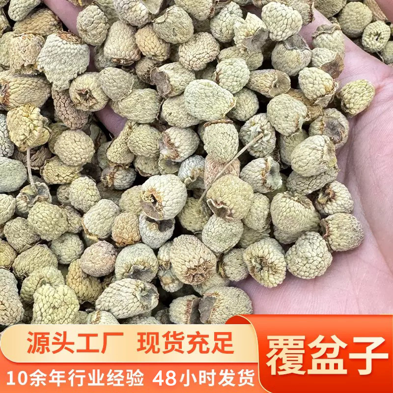 Authentic Wild Raspberry Zhejiang Chun'An Qiandao Lake Palm Leaf Raspberry Dried Fruit Chinese Herbal Medicine Wholesale Without Sulfur Fumigation