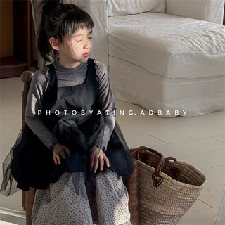 2026秋织里童装春夏季新款女童韩版秋装纱裙连衣裙公主裙子 6028