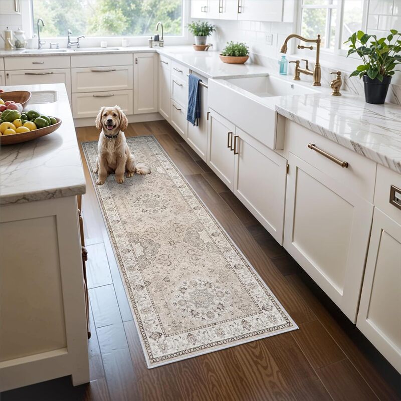 Amazon American Retro Style Corridor Rug, Imitation Cashmere, Wear-Resistant, Non-Slip, Bedroom Bedside Rug, Easy-Care Living Room Carpet Amazon American Retro Style Corridor Rug, Imitation Cashmere, Wear-Resistant, Non-Slip, Bedroom Bedside Rug, Easy-Care Living Room Carpet