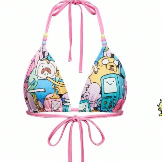 2026 verano de playa ropa de mujer sexy Y2K cross-border streetwear sexy correa de cuello bikini