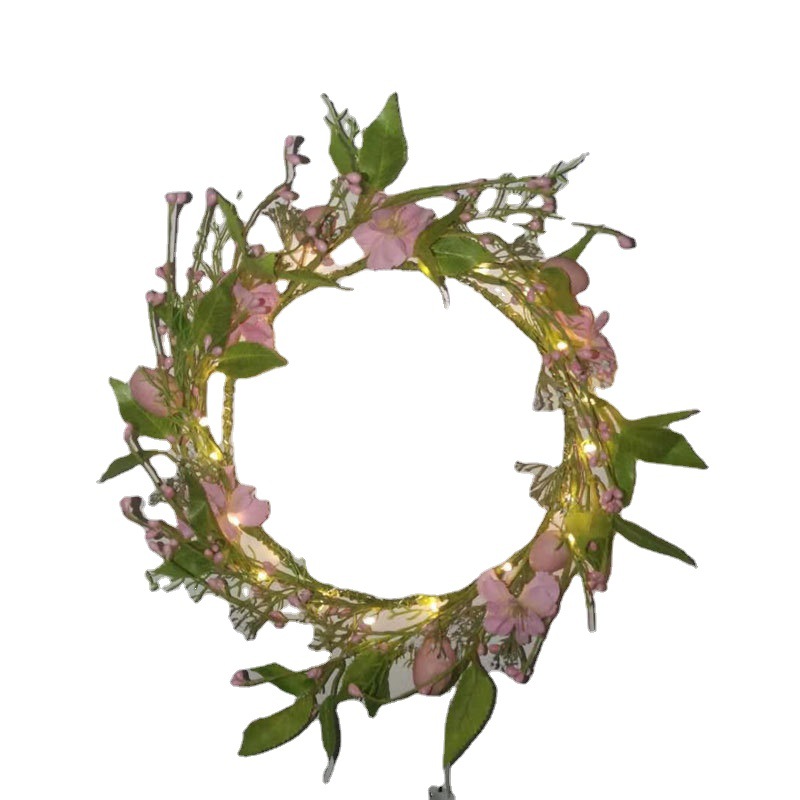 仿真感恩節(jié)花環(huán) 創(chuàng)意植物家居裝飾掛件攝影道具感恩花環(huán)裝飾批發(fā)