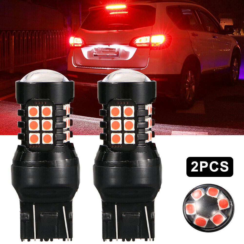 Automóvil LED luz de marcha atrás T20 7443 7440 - 3030 - 30 lámpara de automóvil resaltado decodificado luz de marcha atrás luz de freno
