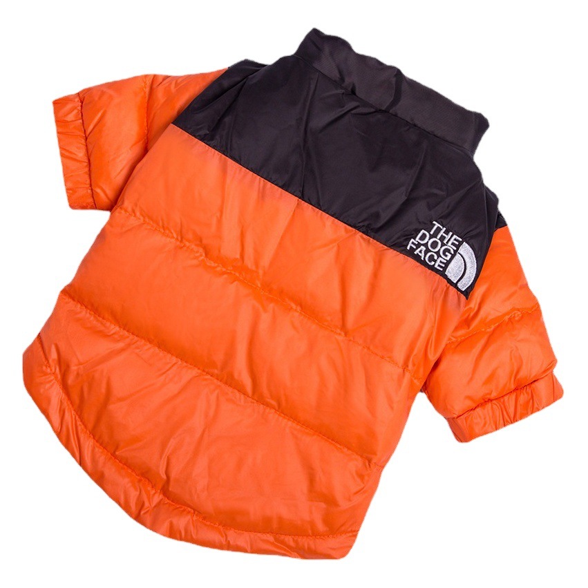 PERRO CARA invierno grande y pequeño PERRO Teddy chenari oso engrosada a prueba de frío caliente abajo chaqueta PERRO ropa