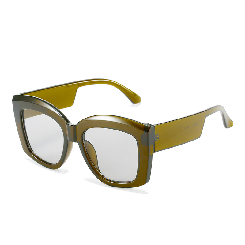 Marco verde oliva piezas gris claro