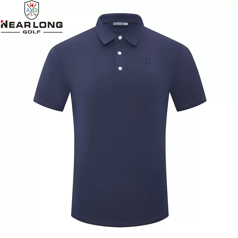 高尔夫免烫冰丝速干运动T恤POLO衫服饰厂家 换标生产加工一件起订