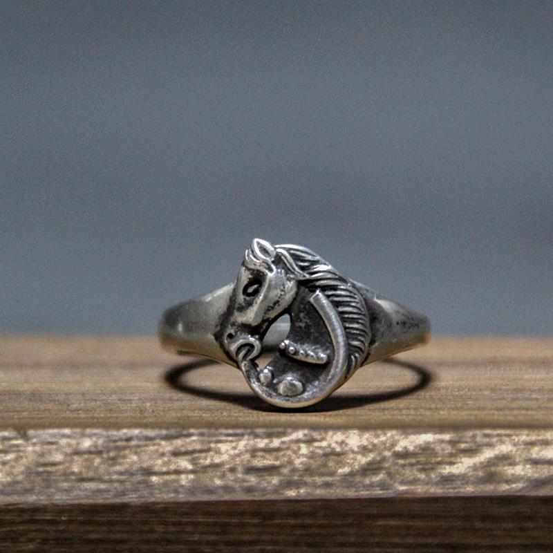 Ethnic retro three dimensional ring for men and women
