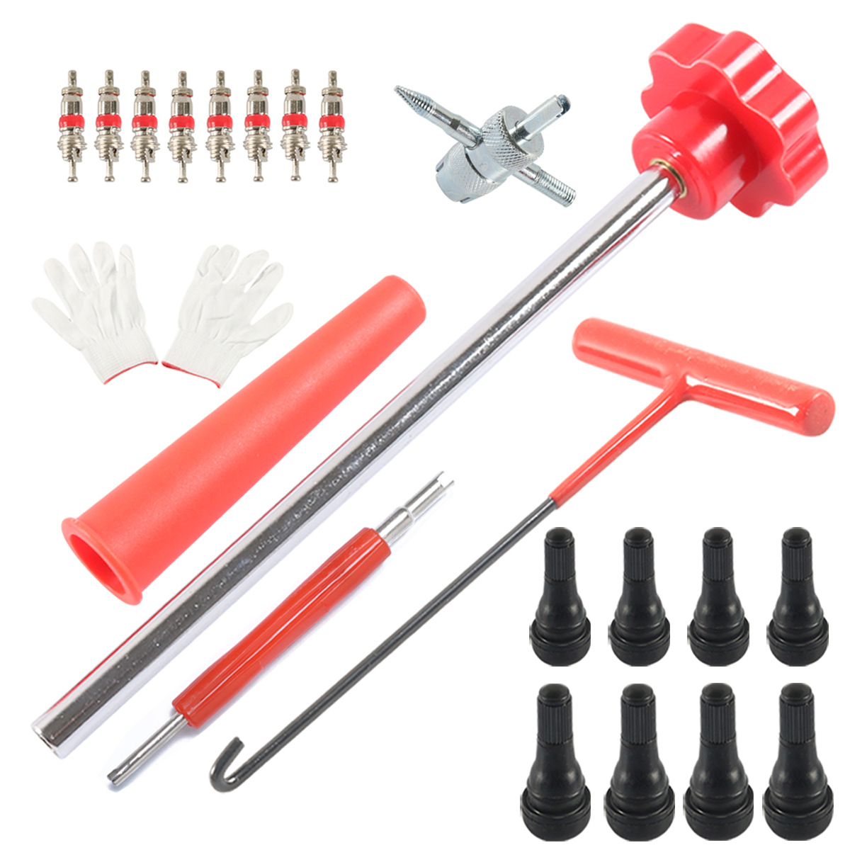 Cross-border supply valve installation tool tire repair tool tire repair valve core tool valve remover
