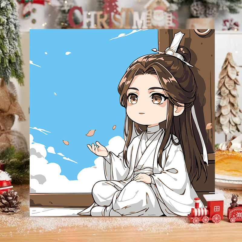 蝶デジタル油絵 diy 着色油絵子供の手描き蝶装飾絵画装飾品メーカー卸売|undefined