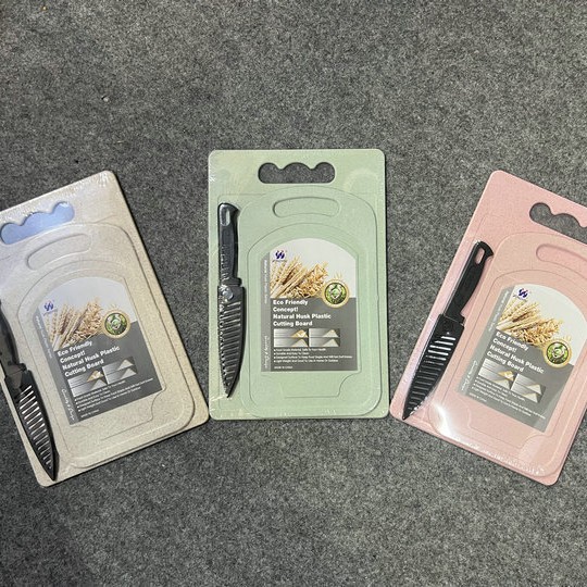 Trigo de Yiwu redondo colgable tablero de corte de verduras tablero de corte de frutas tablero de verduras de doble cara cocina doméstica image 21
