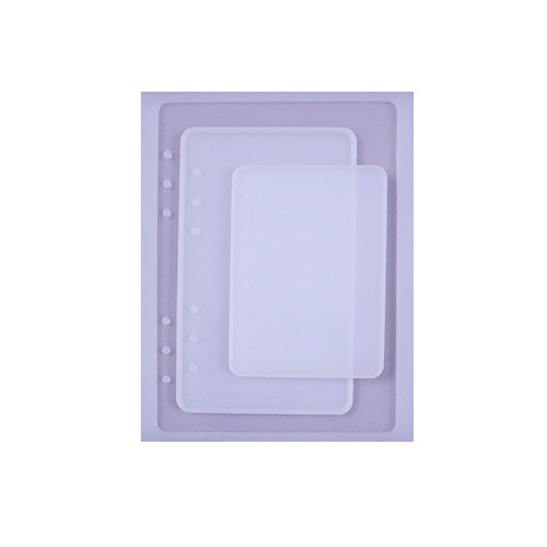 diy crystal glue mold personalized notepad material mirror polishing-free A5A6A7 notebook silicone mold