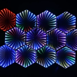 创意台灯;数码无线充;LED装饰灯