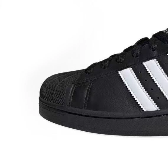 Чистая оригинальная золотая маркировка shell toe Superstar классика мужские и женские в одном стиле Adidas тонкоподошвые кроссовки с клеверомcasual shoes