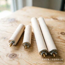厂家直供巴沙木鹦鹉站棍多规格鹦鹉玩具实木鸟类栖息杠磨嘴磨爪棍