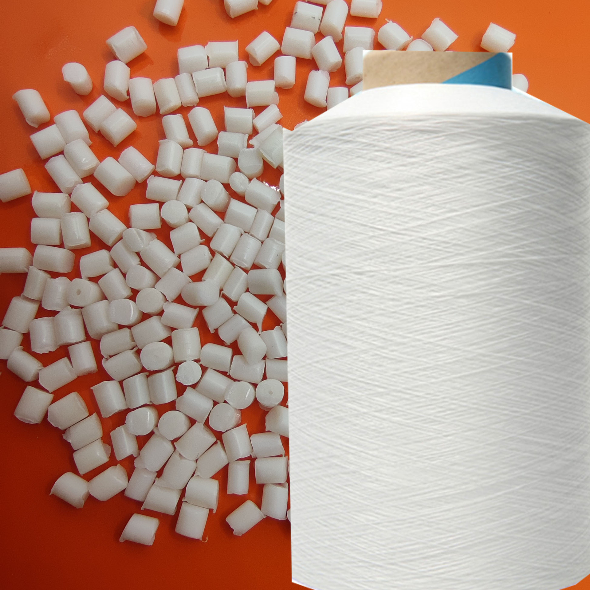 PCR-尼龙再生抽粒料可追溯性造粒粒子 聚酰胺切粒 锦纶可配色纤维