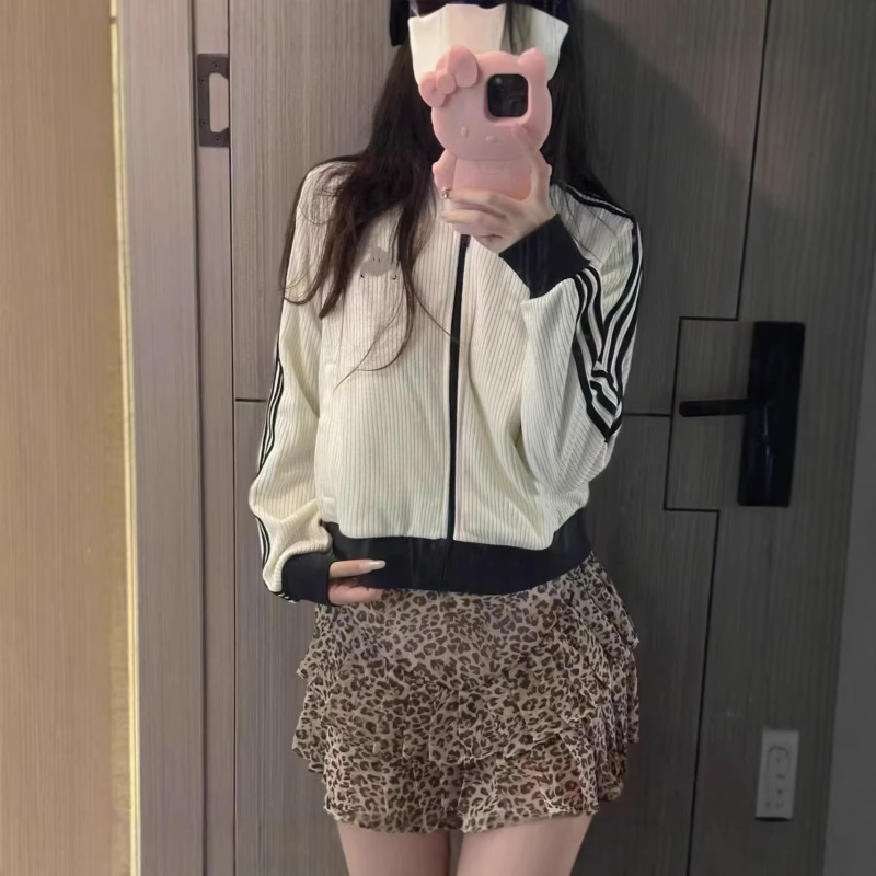 Celebrity-Inspired Trendy Embroidered Youthful and Energetic Sports-Style Simple Versatile Casual Jacket