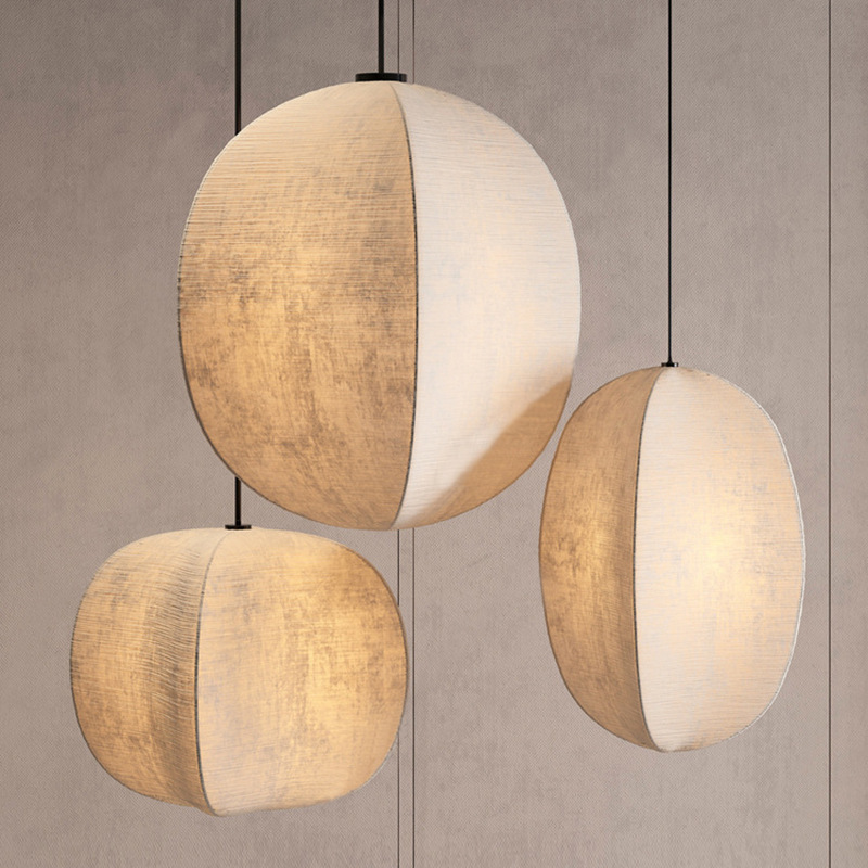 Japanese creative design ceiling lamp for hotel