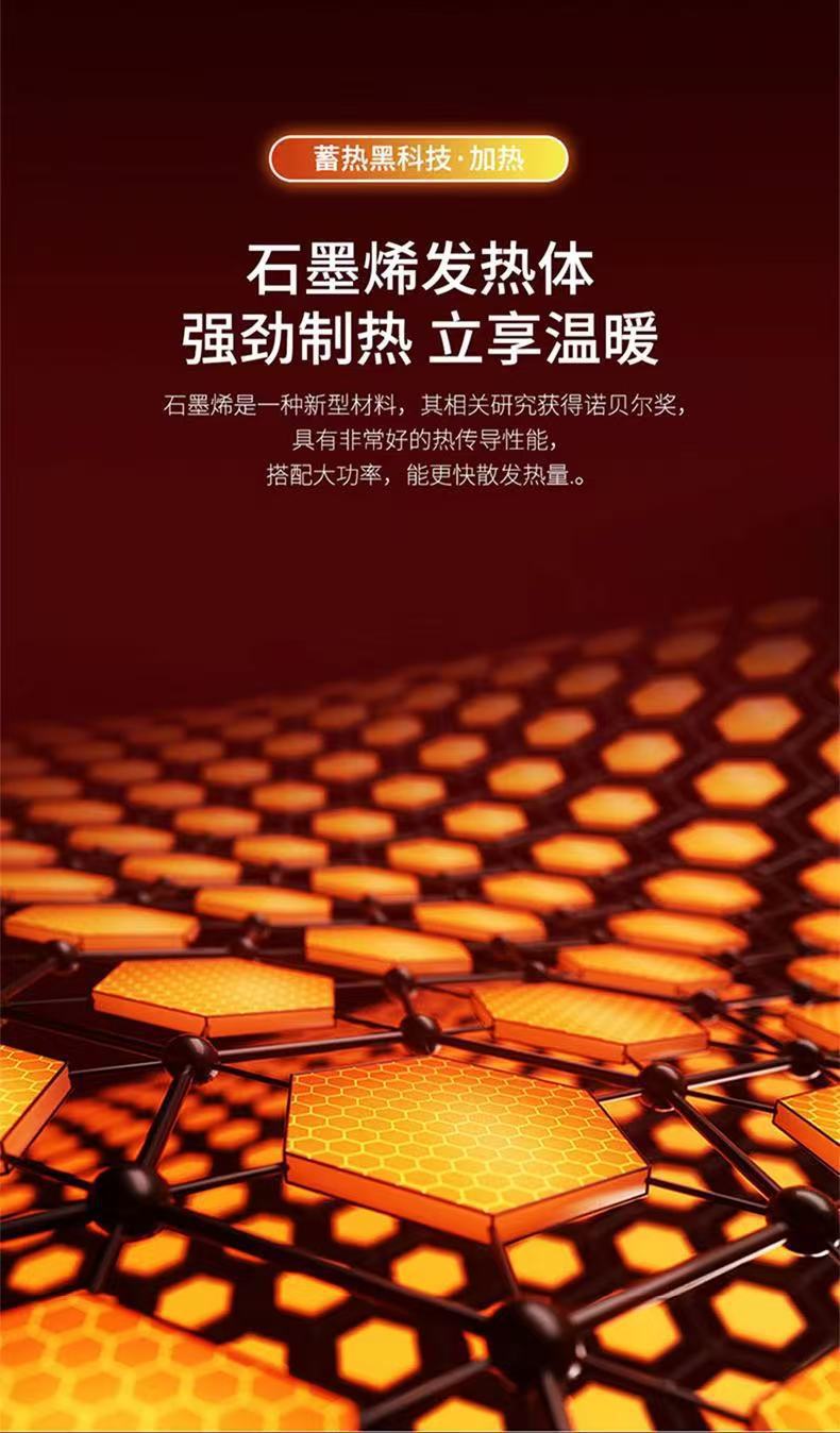 Graphene Car Heated Seat Cushion Winter Plush Seat Pad 12V Universal Car Warm USB Electric Single-Piece Pad