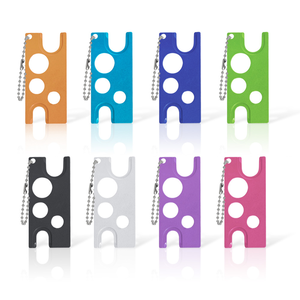 Aluminum alloy multi-purpose bottle opener, aluminum alloy essential oil bottle opener, hardware embroidery tools