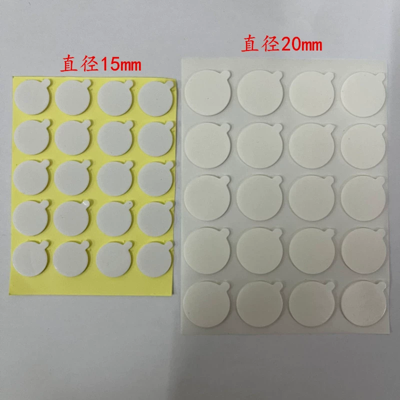 Candle, sticker, handle, diameter 15mm, 15mm, 20 pieces, DIY