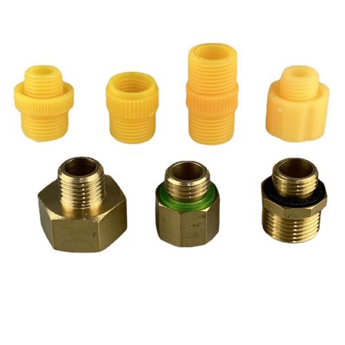 Manual sprayer parts adjustable electric sprayer conversion adapter nut connector 18 turns 14 inner and outer threads