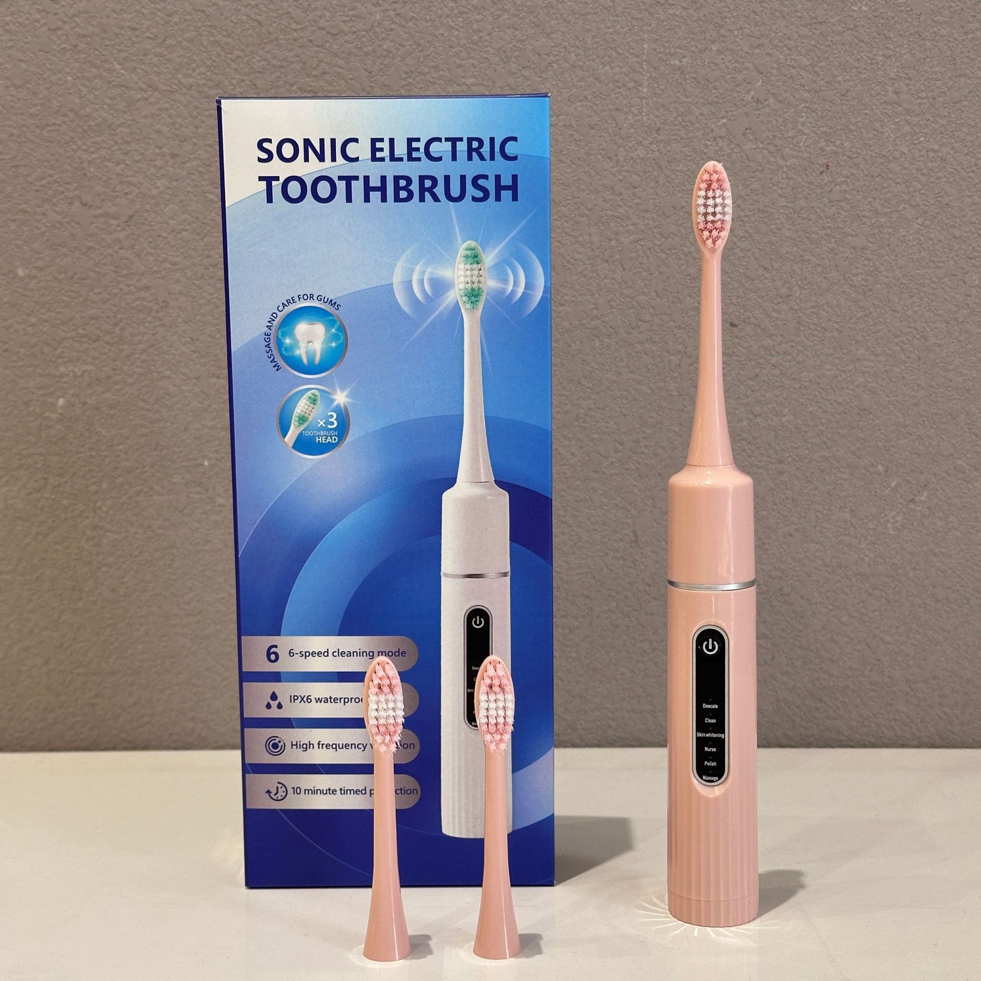 161 성인 칫솔 핑크