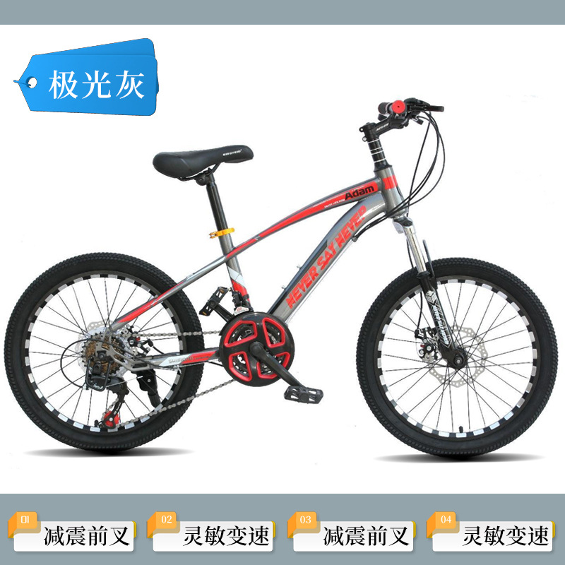 Bicicletas de montaña para niños de 8 - 10 - 15 años de edad bicicleta para niños y niñas de cambio de velocidad bicicleta de amortiguación
