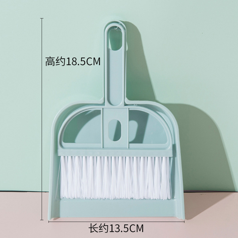 Mini escoba pequeña, escoba de plástico, juego de recogedor, cepillo de artículos diversos, fábrica de productos de limpieza para mascotas pequeñas para el hogar al por mayor